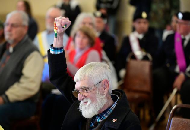 Hagerstown Veterans Day photos from Morris Frock American Legion Auxiliary ceremony