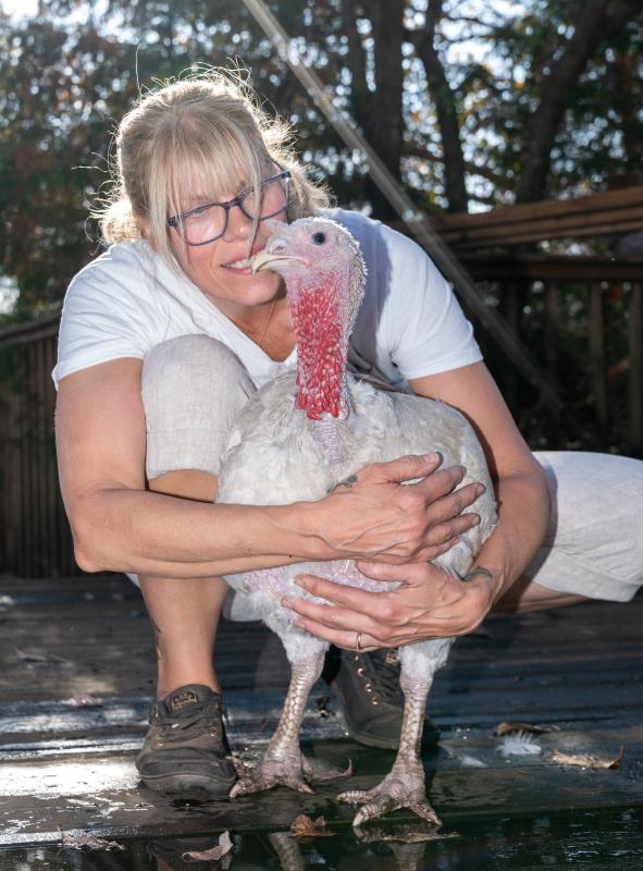 Loves hugs, falls asleep in her mom's arms: Here's what this NJ farm says turkeys are like