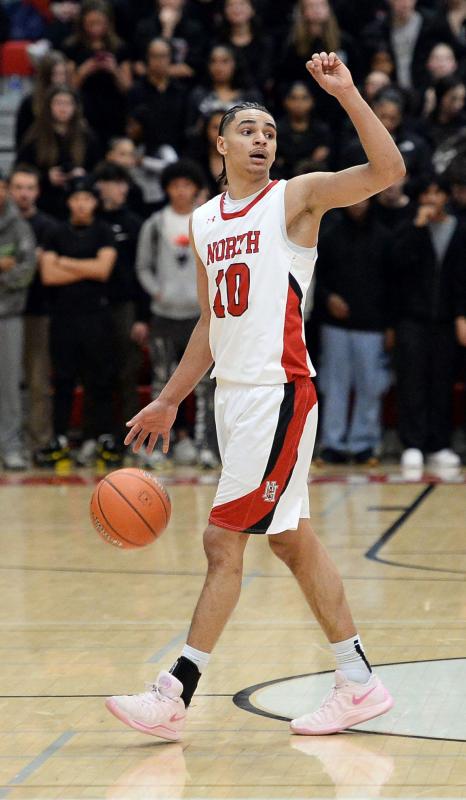 North Hagerstown's Landon Somerville voted 2024-25 Washington County boys basketball MVP