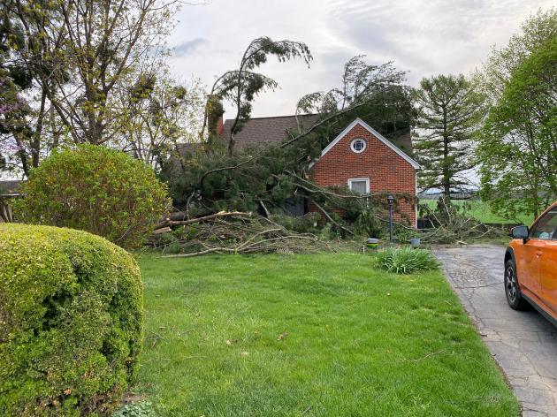 See the aftermath of Saturday night storm in Franklin County