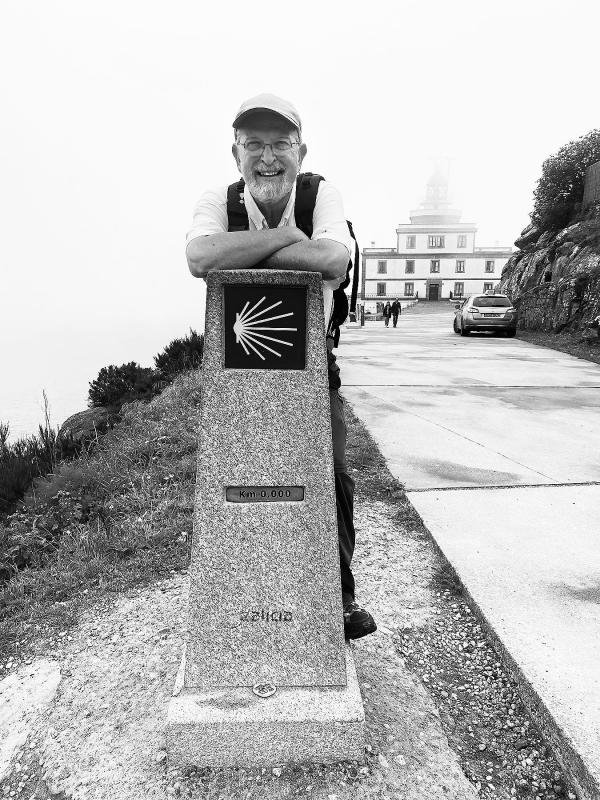 Why is a Brunswick, MD man walking 500 miles in Spain?