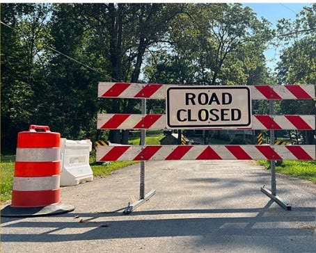 Heads up: Independence Road closure could affect your commute