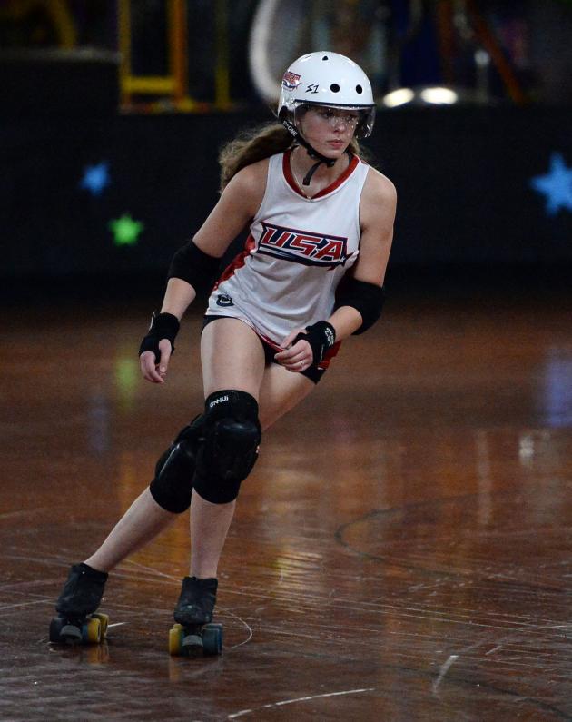 Hagerstown teenager Layla Wishard set to compete for USA in Junior Roller Derby World Cup