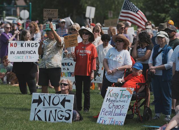 No Kings protesters prove that democracy is just fine | Opinion