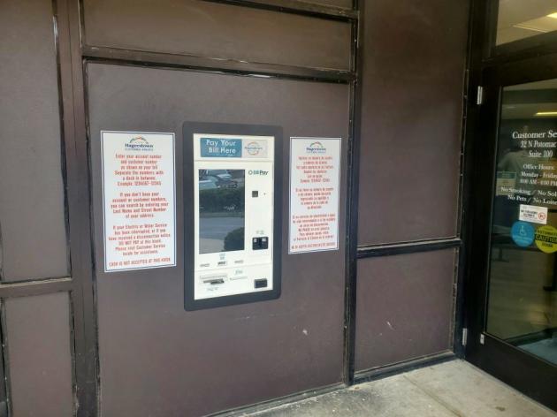 Hagerstown adds 24/7 kiosk for utility and tax bill payments