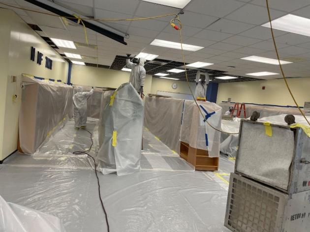 Williamsport High gym expected to reopen for winter sports practices after asbestos work