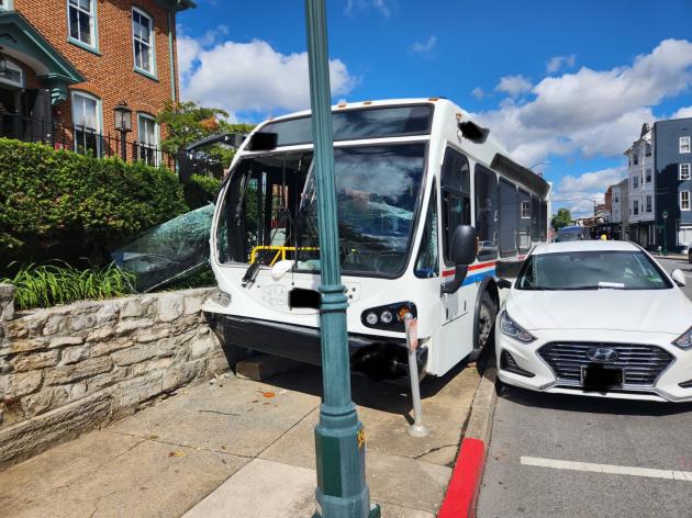 Two County Commuter buses involved in separate crashes on same day in Hagerstown