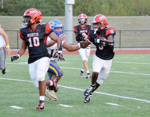 North Hagerstown runs past Northwood, Williamsport falls as football playoffs begin