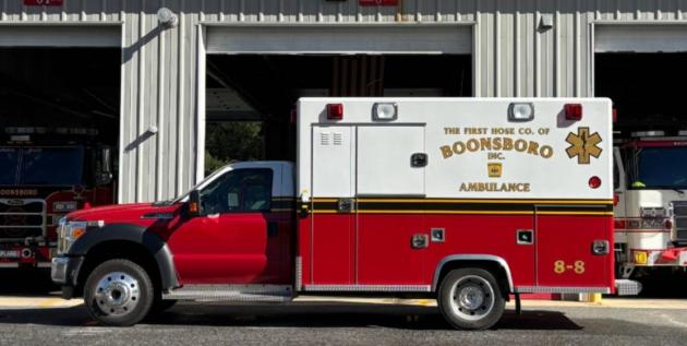 EMS transport launches at Rohrersville station to speed South County care