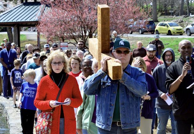 Hagerstown Area Religious Council hosts Good Friday Unity Walk: PHOTOS