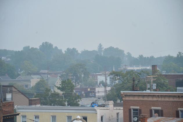 Photos of Canadian wildfire smoke in Hagerstown