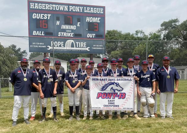 Hagerstown starts PONY-13 World Series action in California