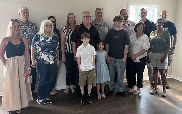 Marine veteran receives new Habitat home in Hagerstown