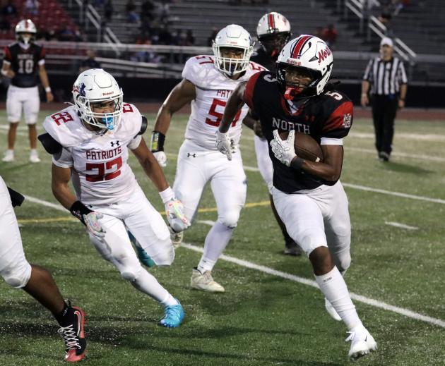 Michael Stewart scores five TDs as North Hagerstown earns first win