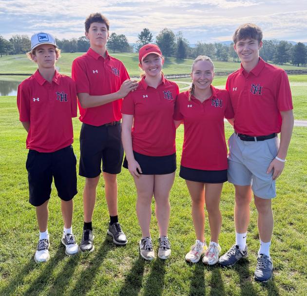 North Hagerstown, led by Delaney Fuss, qualifies for state golf tourney