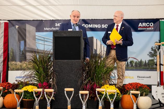 Manufacturer breaks ground for Hagerstown-area plant